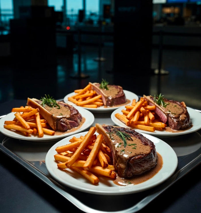 Cannabis-Infused Bone-Marrow Béarnaise Steak Frites That Make Airports Forget Your Face