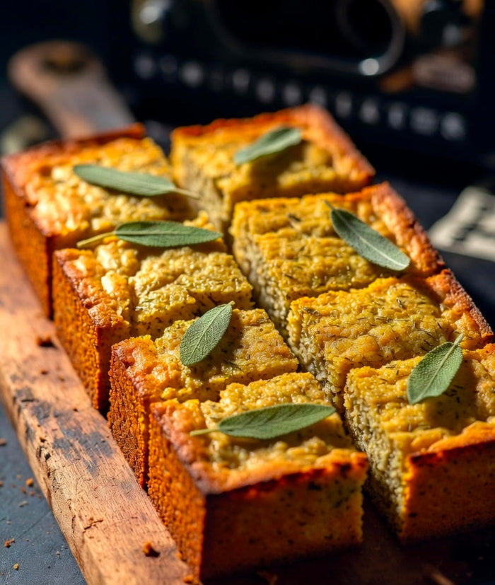 Cannabis-Infused Sage & Brown-Butter Cornbread