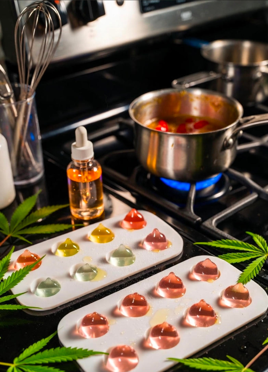 Strawberry Rosé THC Gumdrops