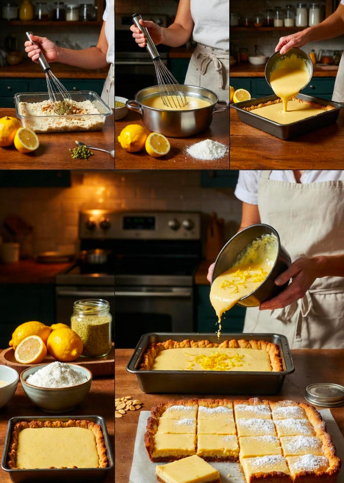 Zero-Sugar THC Lemon Bars (Keto-Friendly)