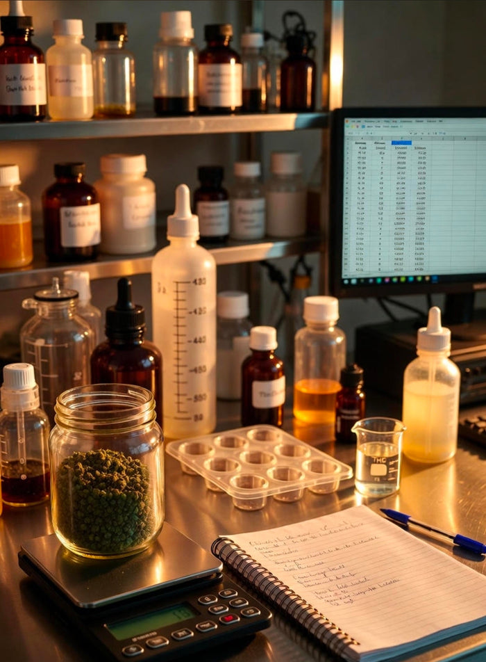 Dosing Math: From Flower to Final Gummy