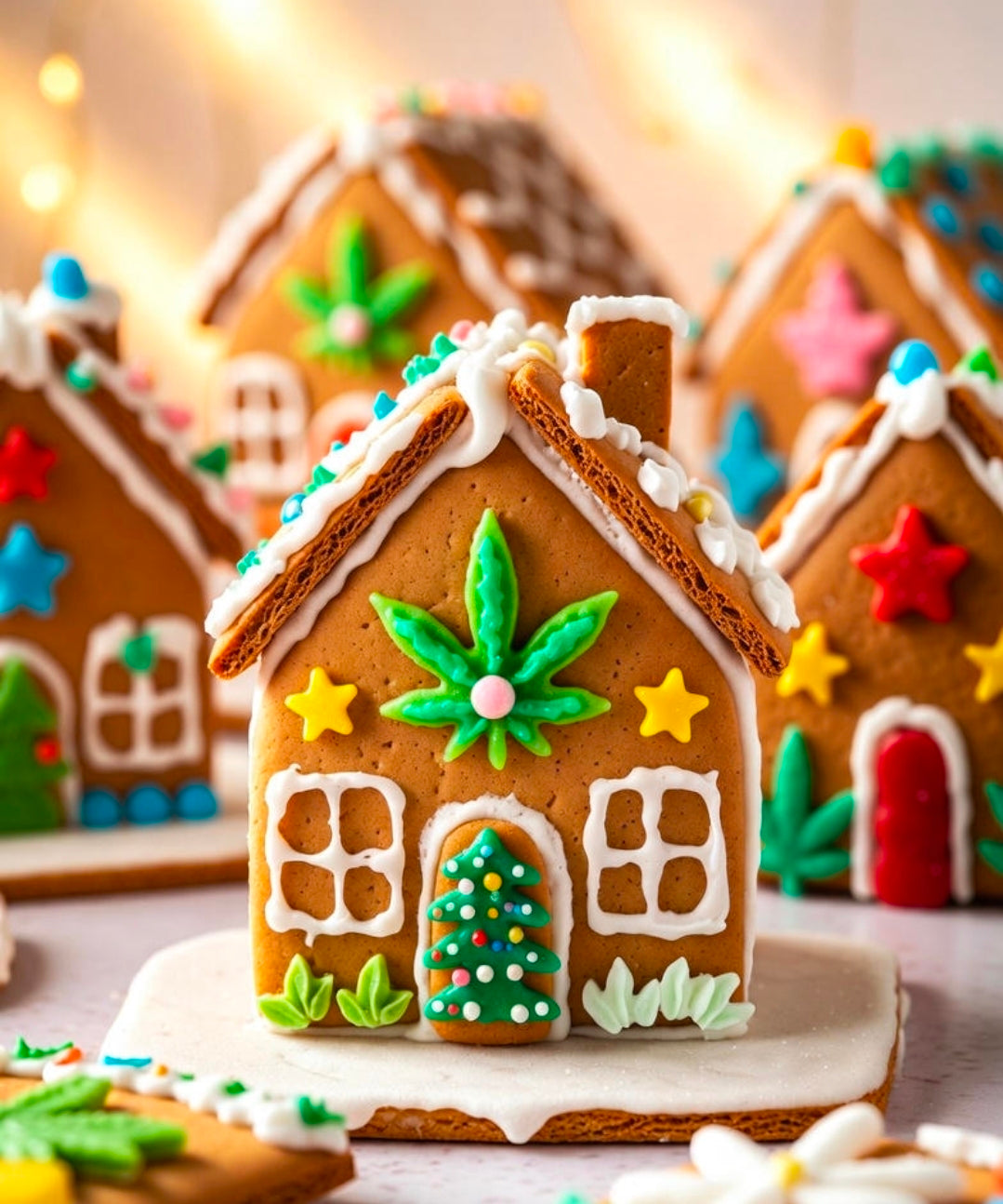 Gingerbread Weed Houses (Holiday Drop)