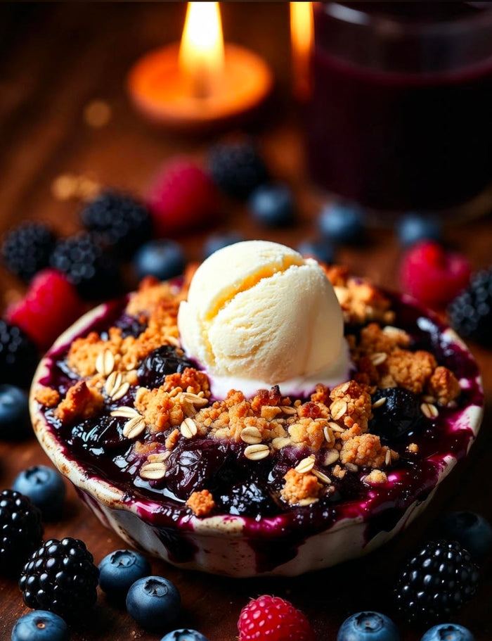 Myrcene Midnight Berry Crumble