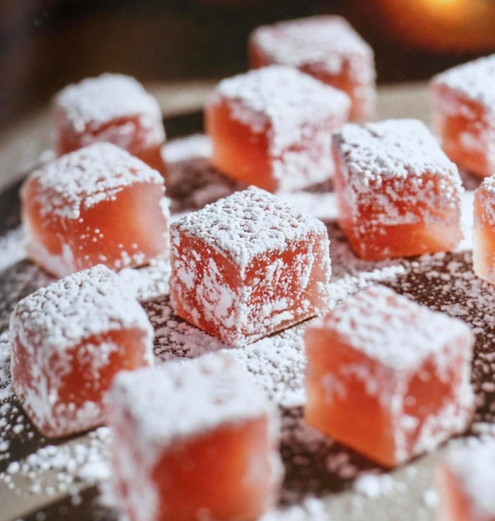 Rose Cardamom Pistachio Turkish Delight (THC)