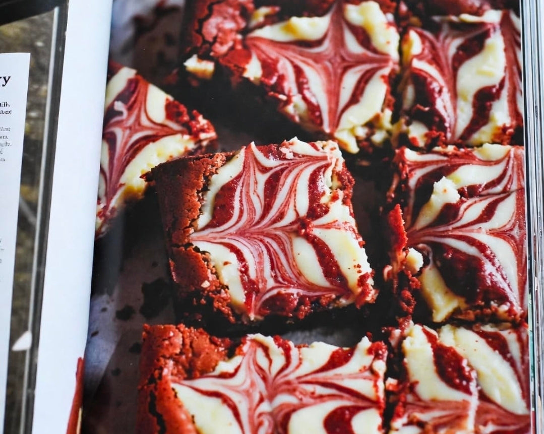 Red Velvet THC Cream Cheese Brownies