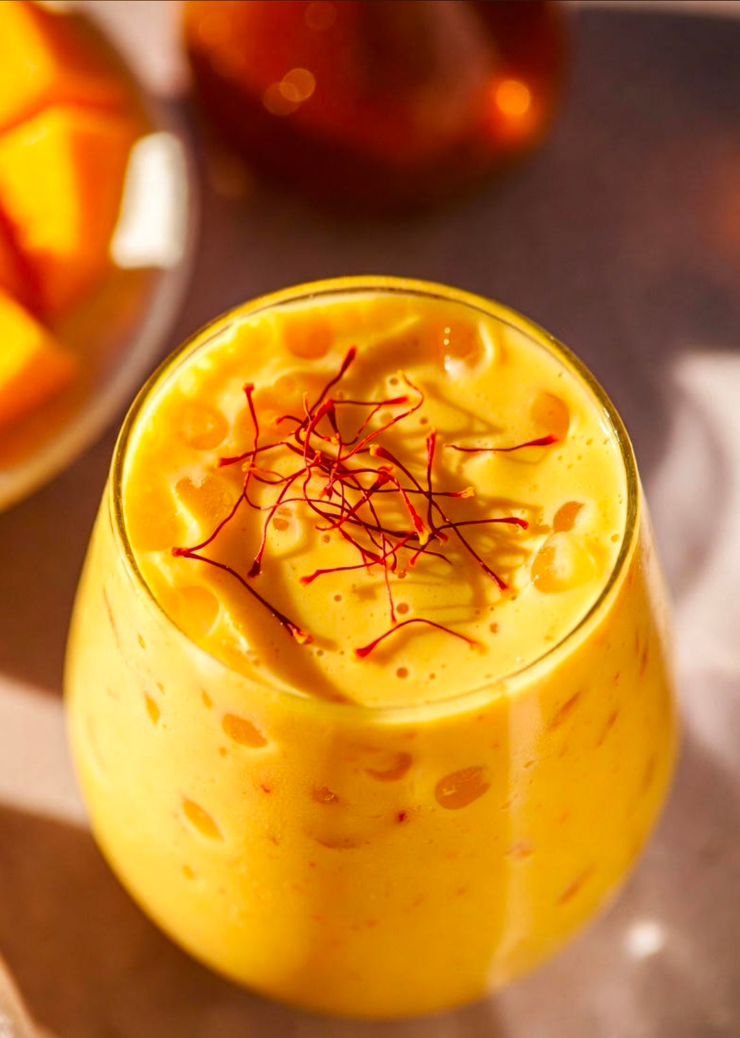 Saffron Mango Lassi THC Drinkables