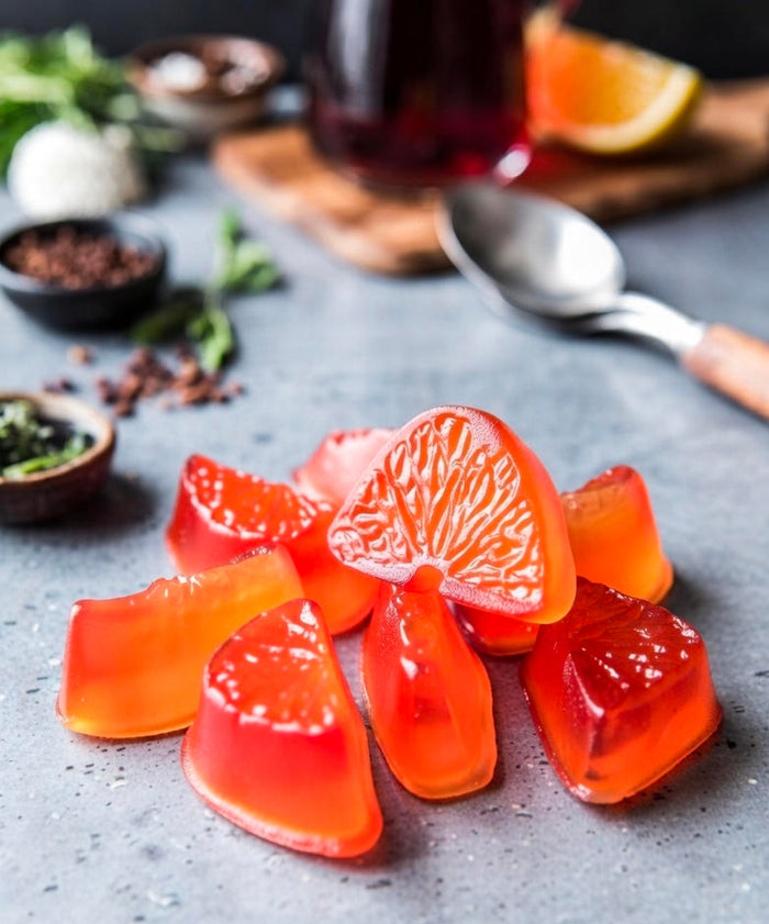 Spiked Sangria Fruit Slices