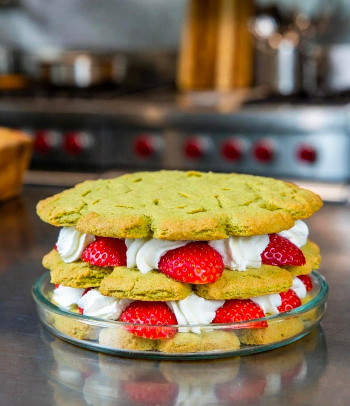 Matcha Strawberry THC Shortcake