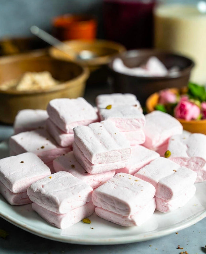 Cardamom Rose THC Marshmallows