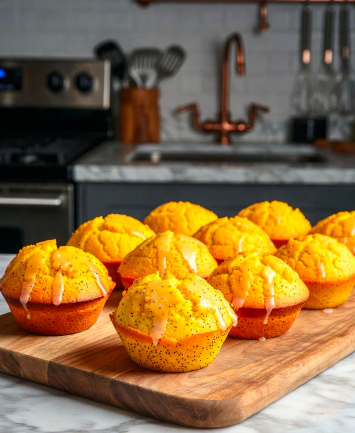 Lemon Poppyseed THC Muffins