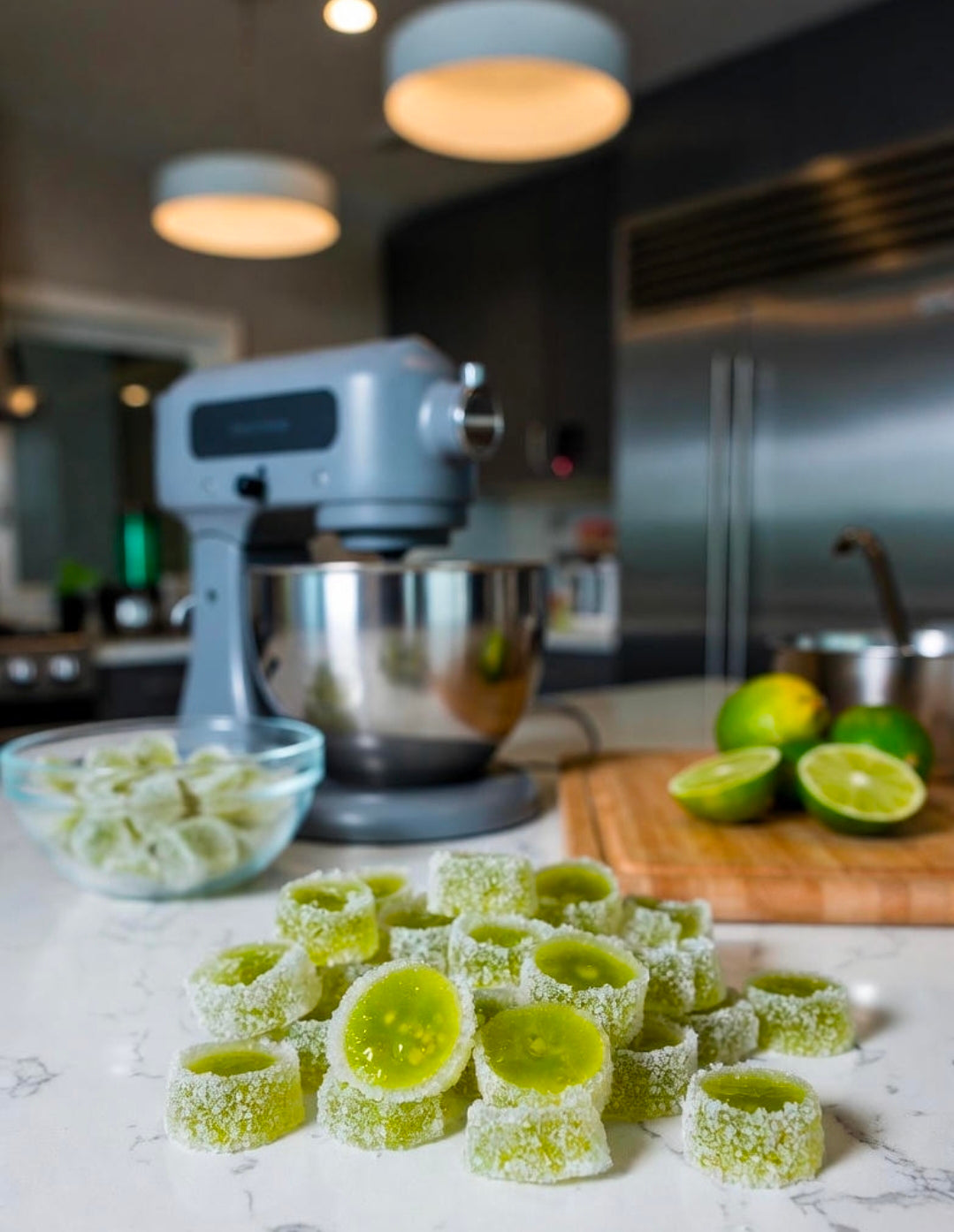 Spiked Margarita Lime Salt Gummies