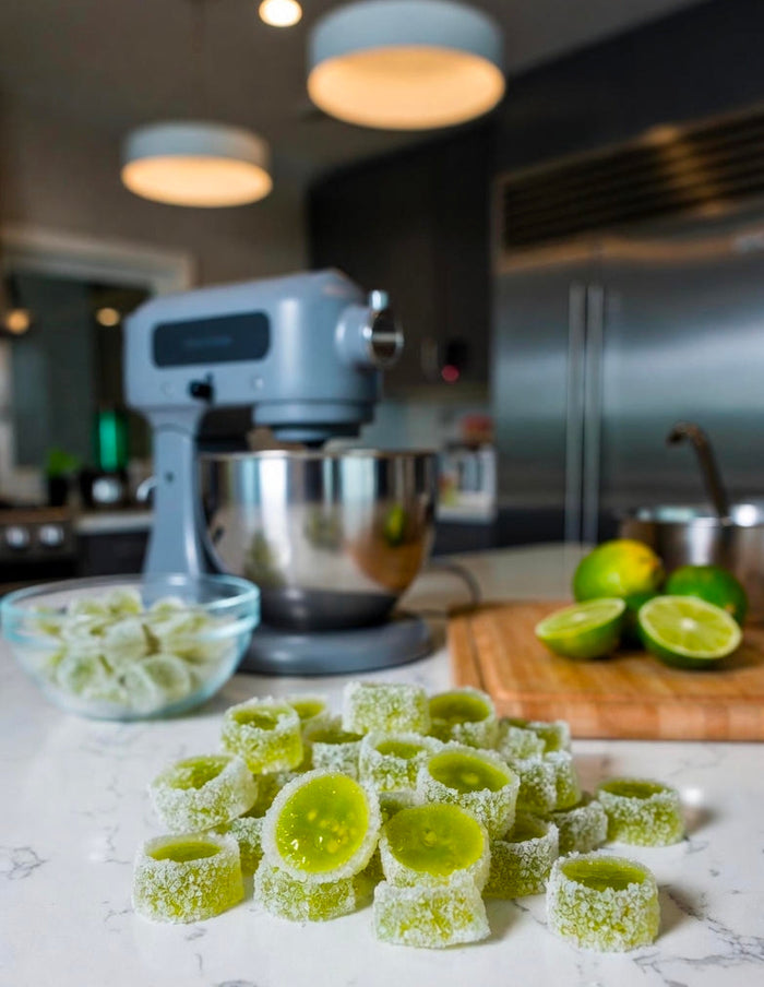 Spiked Margarita Lime Salt Gummies