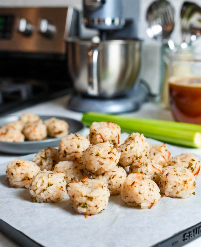 Coconut Pandan THC Sticky Rice Bites