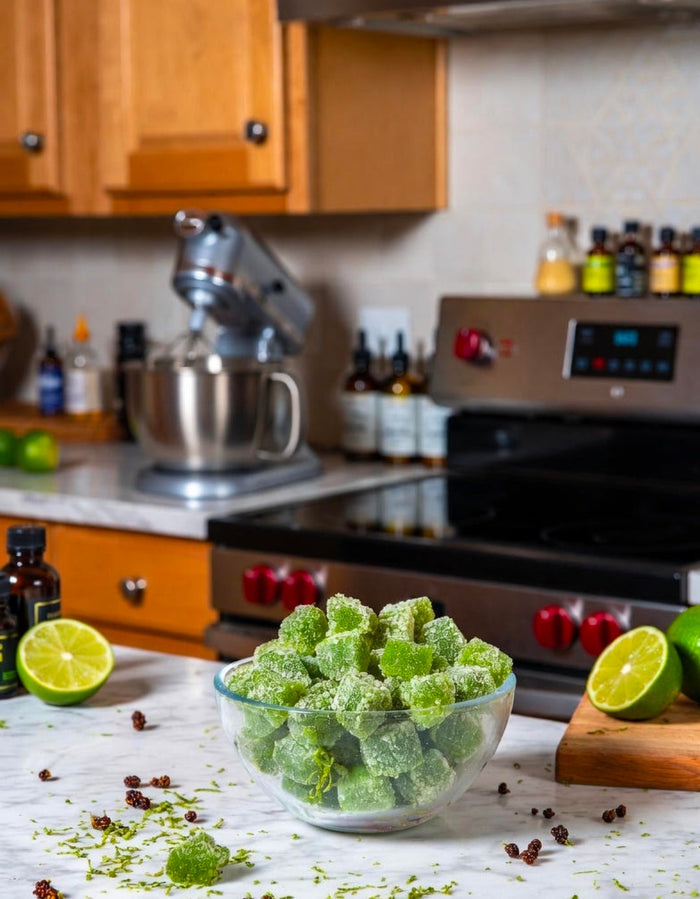 Spiked Gin & Tonic Lime Gummies