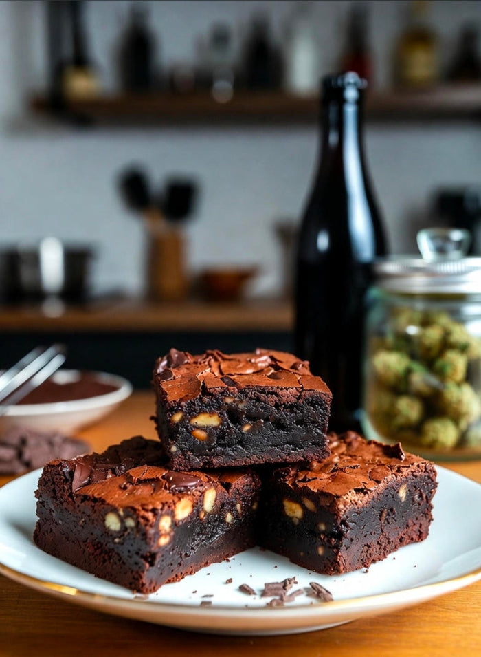 Chocolate Stout THC Brownies