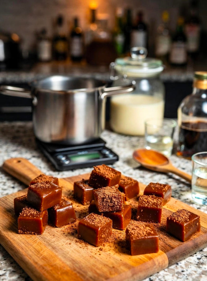 Spiked White Russian Coffee Caramels
