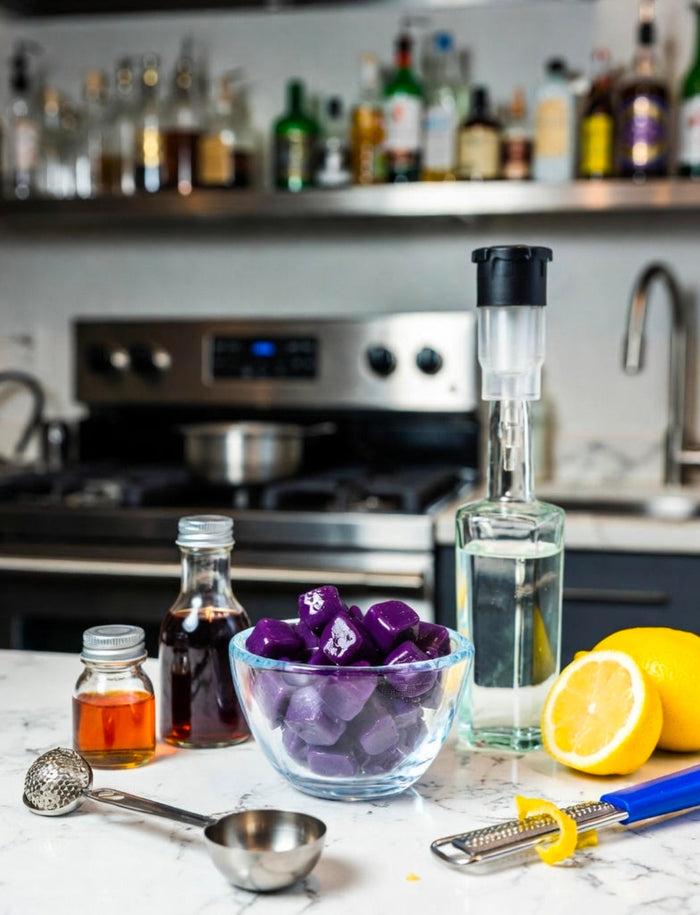 Spiked Aviation Violet Gummies