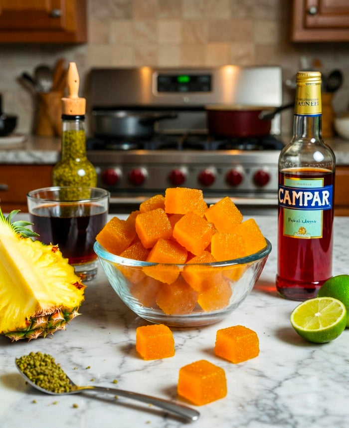 Spiked Jungle Bird Pineapple Gummies