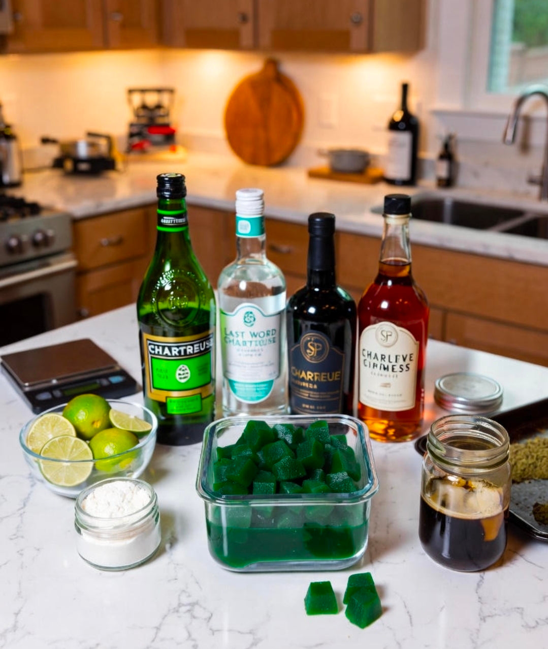 Spiked Last Word Chartreuse Gummies