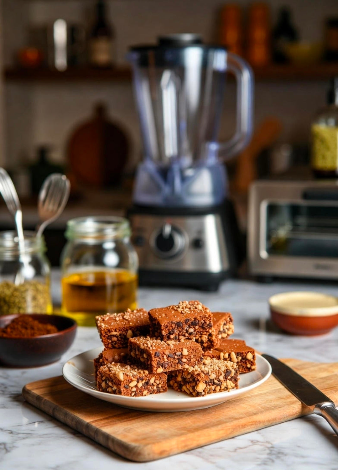 Chocolate Tahini THC Halva