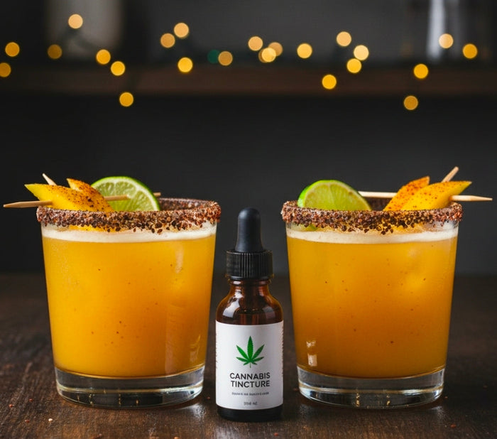 SMOKED CHILI MANGO MARGARITA MOCKTAIL