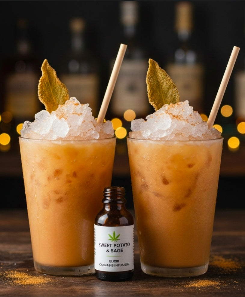 SWEET POTATO & SAGE SWIZZLE