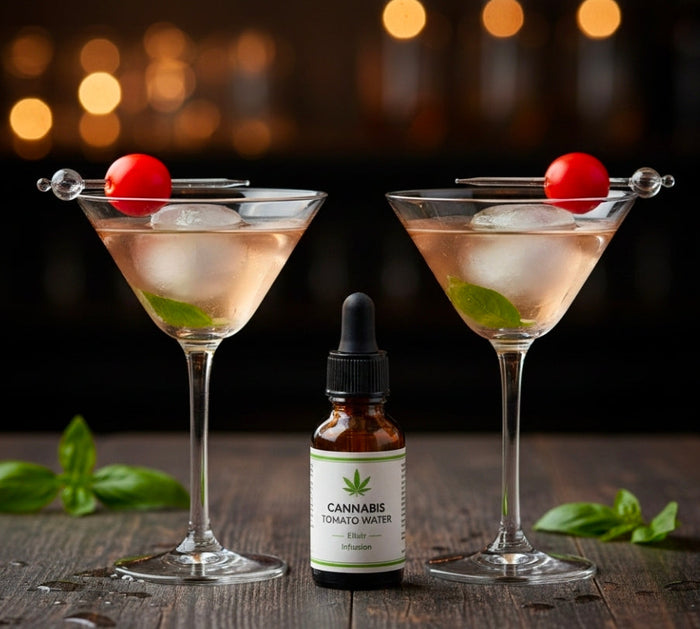 CANNABIS TOMATO WATER MARTINI