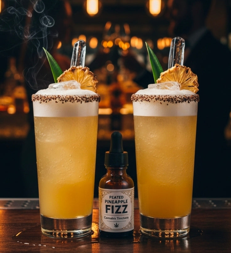 PEATED PINEAPPLE FIZZ