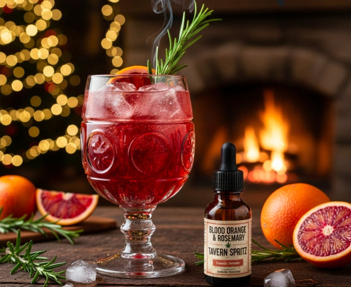 BLOOD ORANGE & ROSEMARY TAVERN SPRITZ