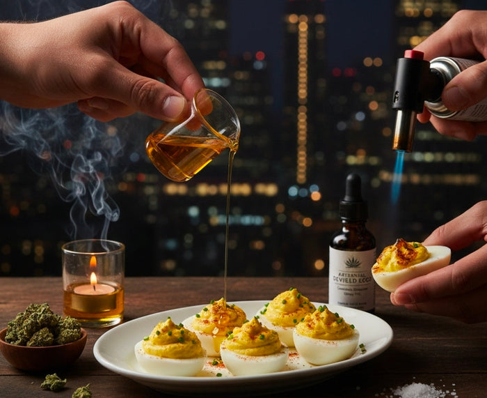 BEGINNER SPICED DEVILED EGGS