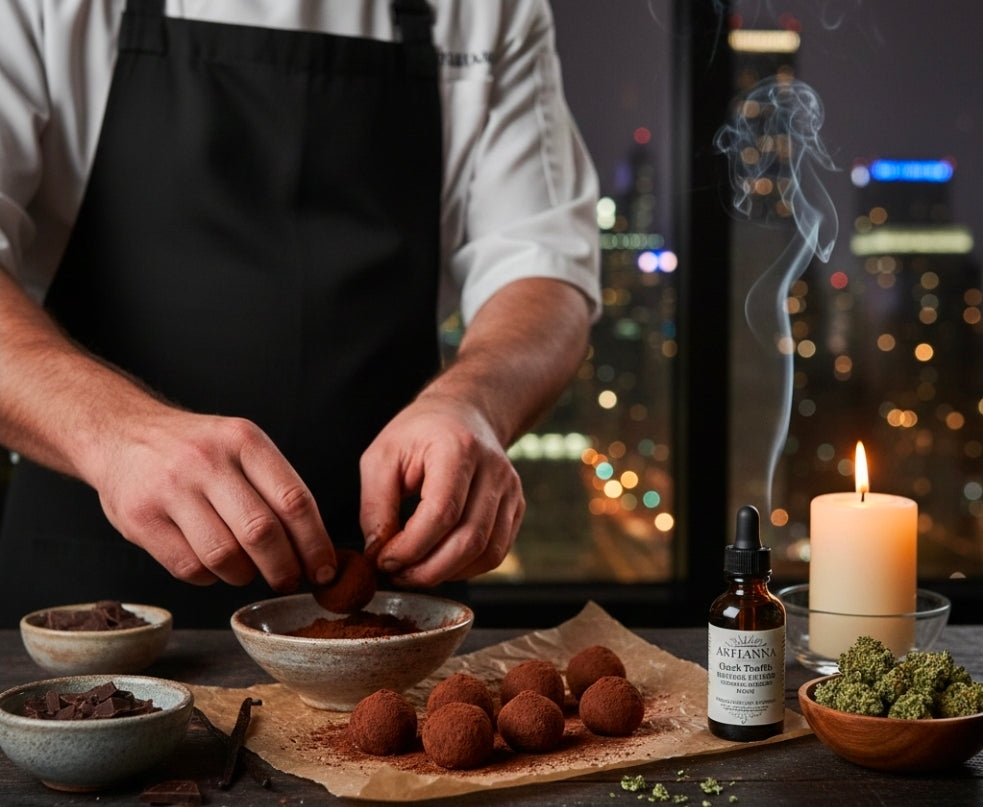 QUICK ARTISANAL DARK CHOCOLATE TRUFFLES