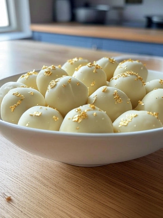 Champagne White Chocolate Canna-Truffles