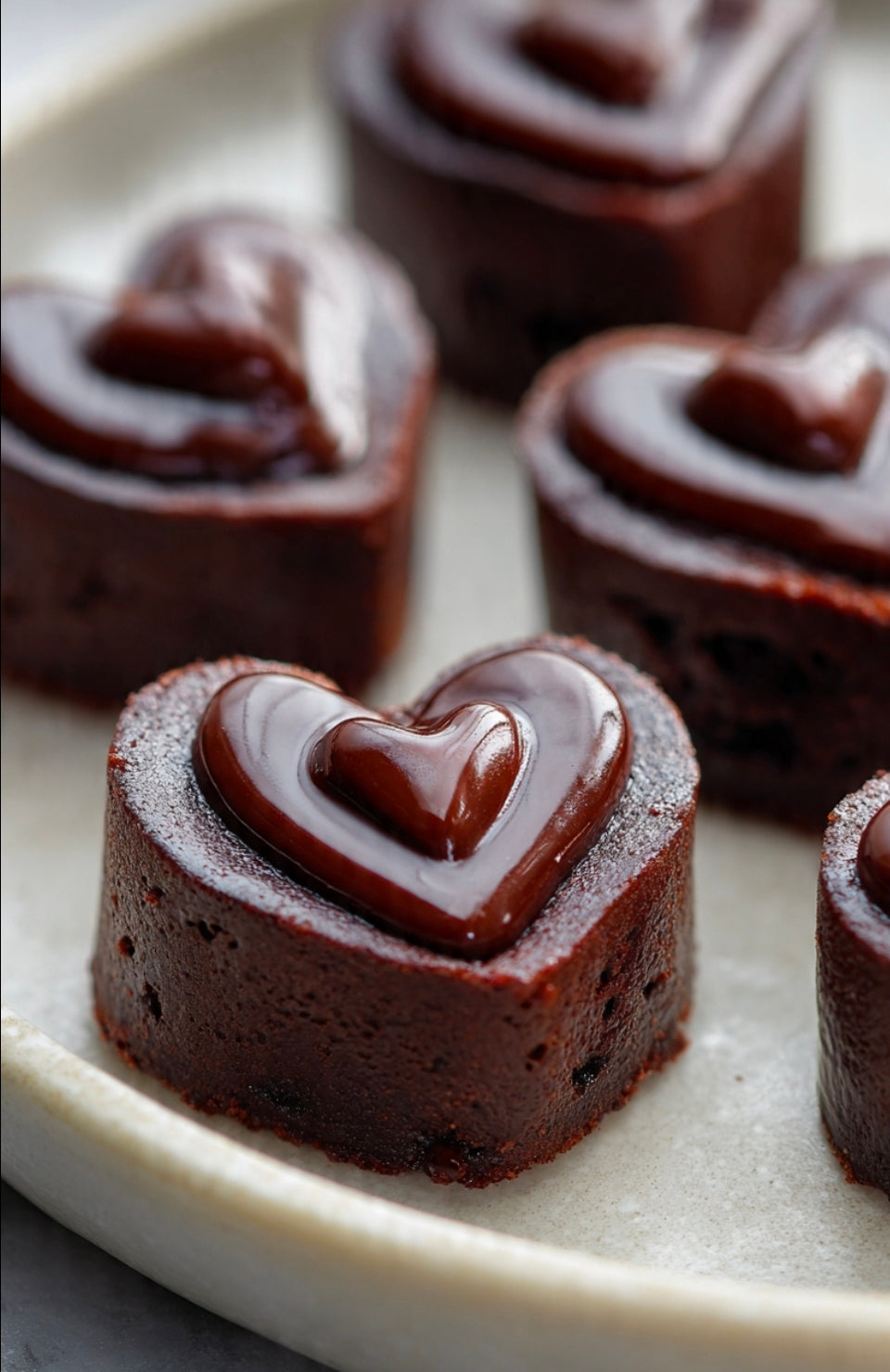 Mini Canna-Flourless Chocolate Torte Hearts