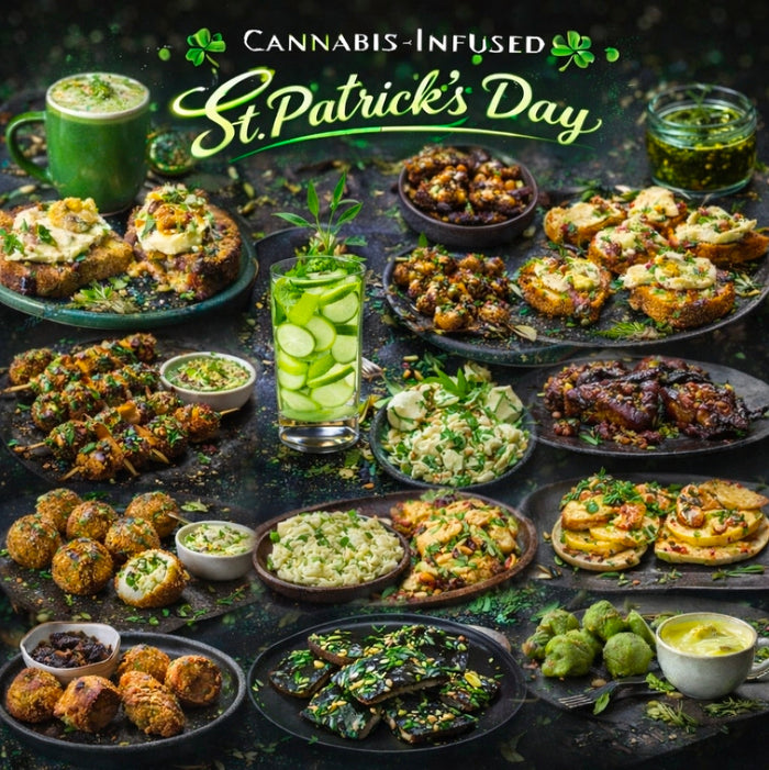 CANNABIS-INFUSED ST. PATRICK’S DAY FULL-DAY MENU