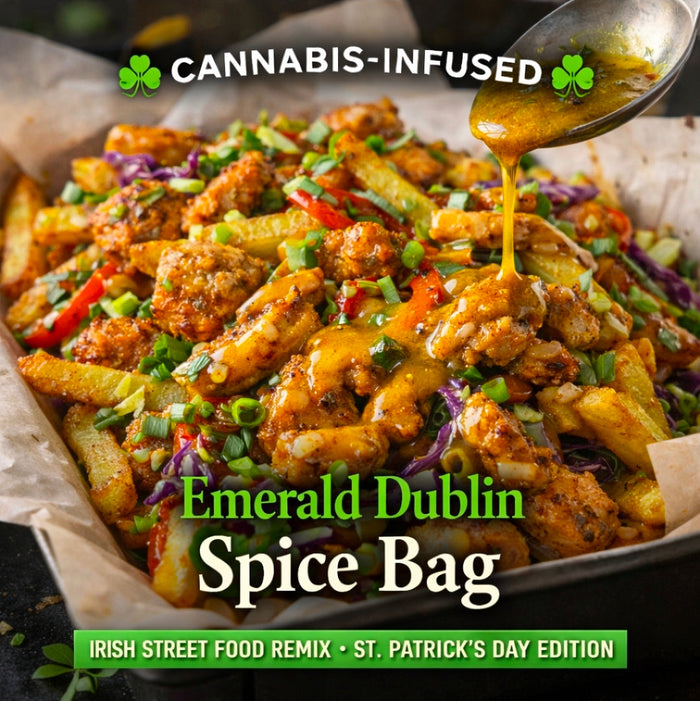 Cannabis-Infused “Emerald Dublin Spice Bag”