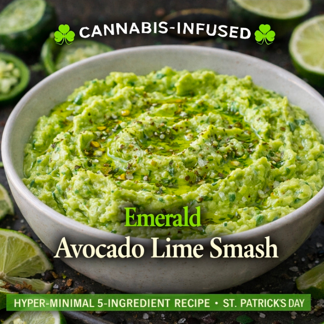 Cannabis-Infused “Emerald Avocado Lime Smash”