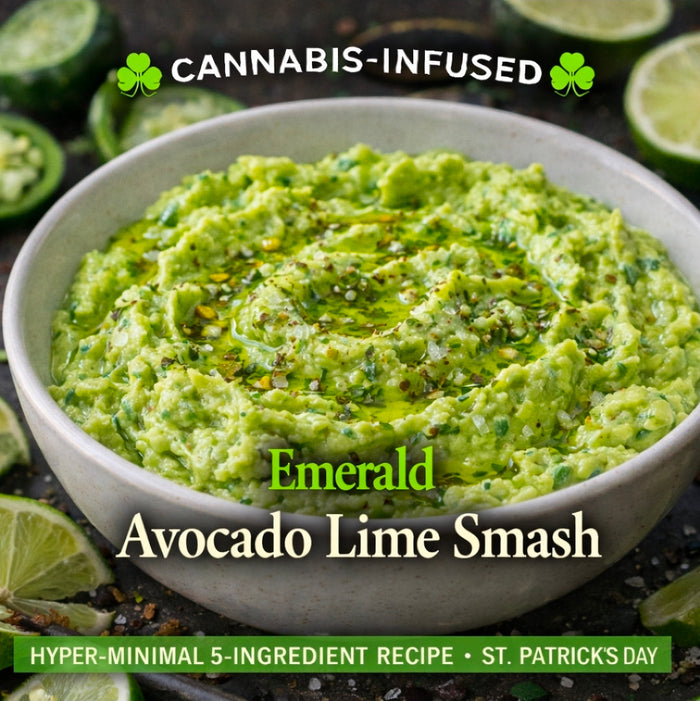 Cannabis-Infused “Emerald Avocado Lime Smash”