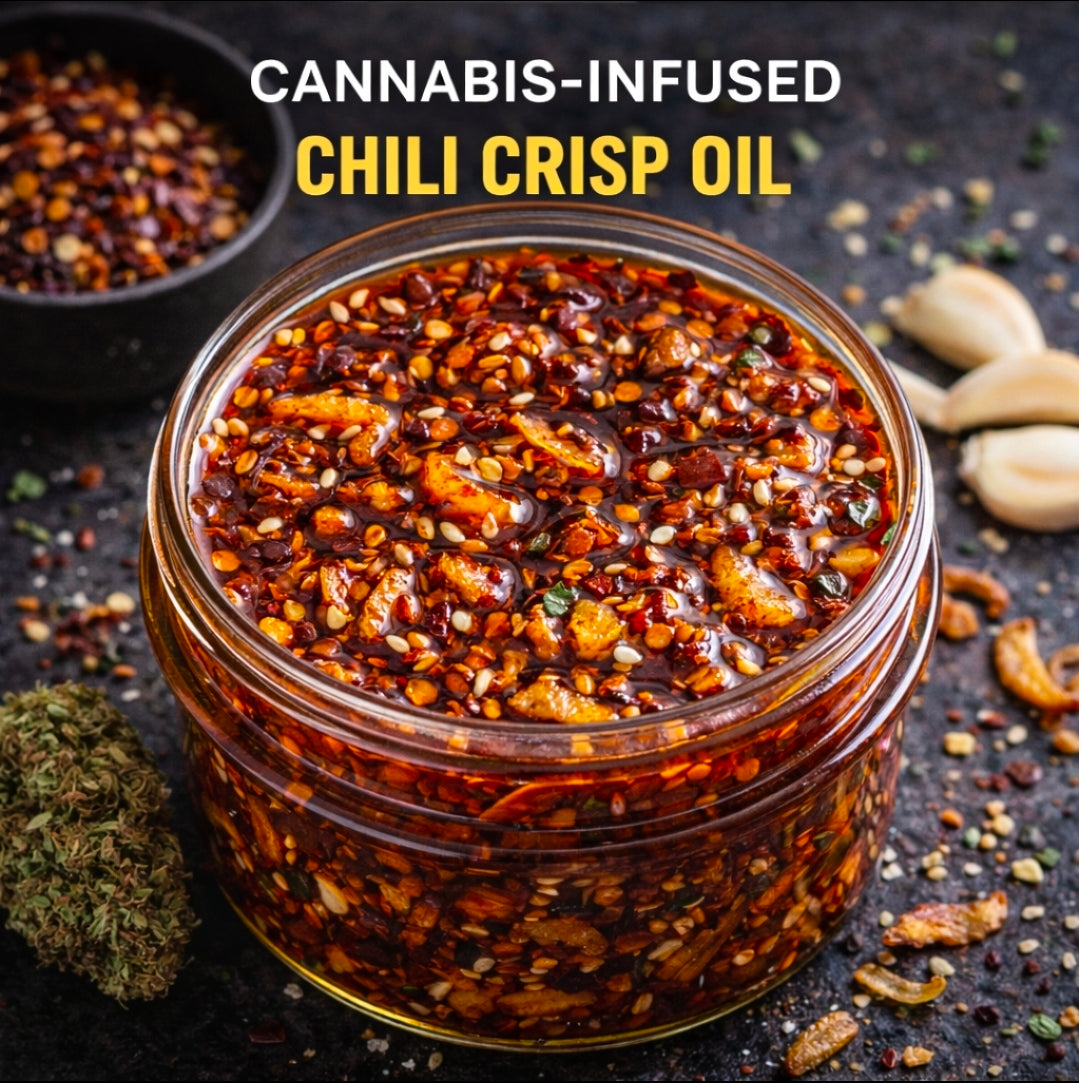 Cannabis-Infused Chili Crisp Oil