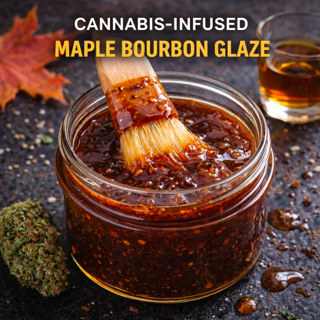 Cannabis-Infused Maple Bourbon Glaze