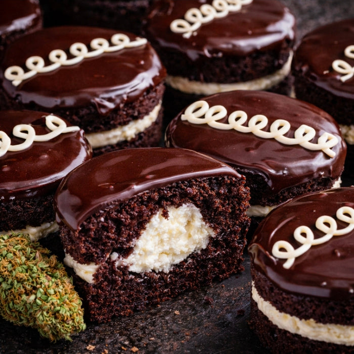 Cannabis-Infused Chocolate Cream-Filled Cupcakes