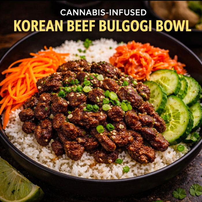 Cannabis-Infused Korean Beef Bulgogi Bowl