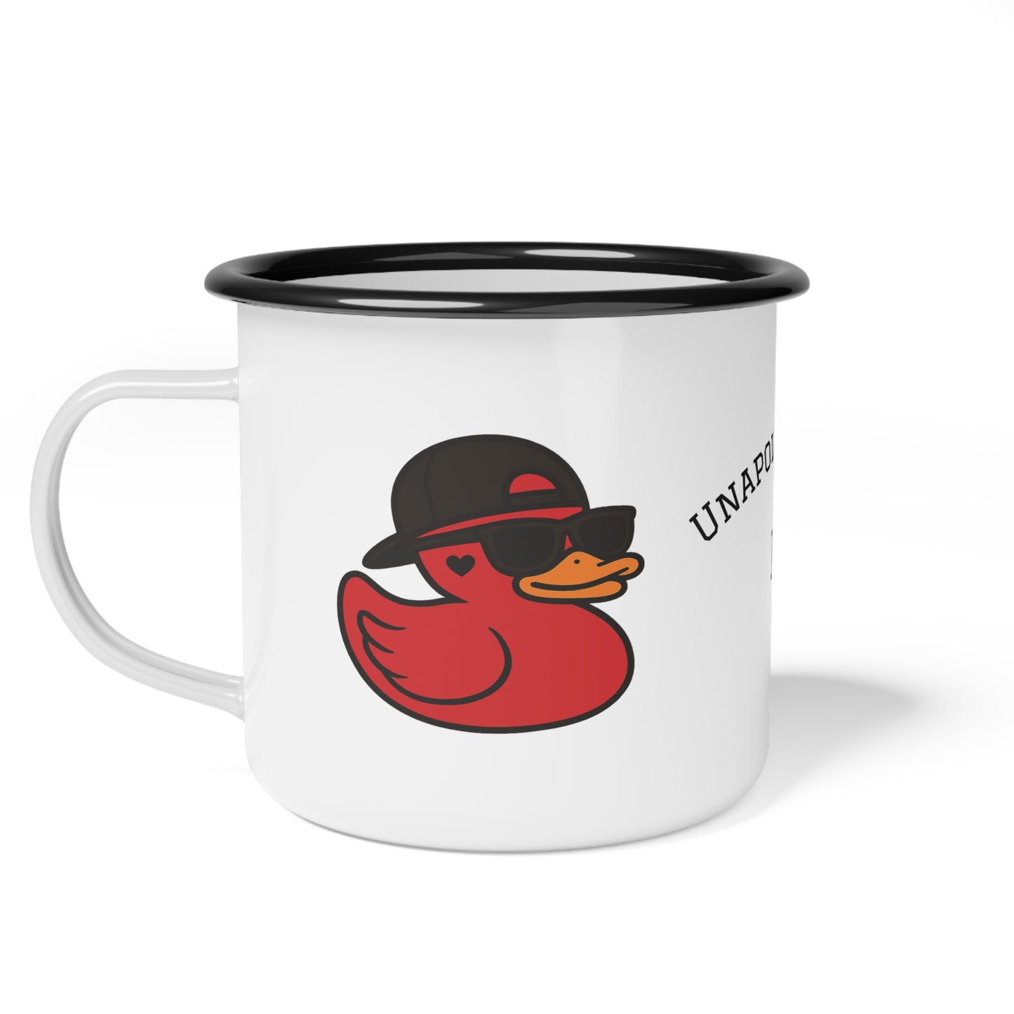 Unapologetically Lit Enamel Mug