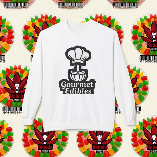 Gourmet Edibles Multicolor Crewneck Sweatshirt