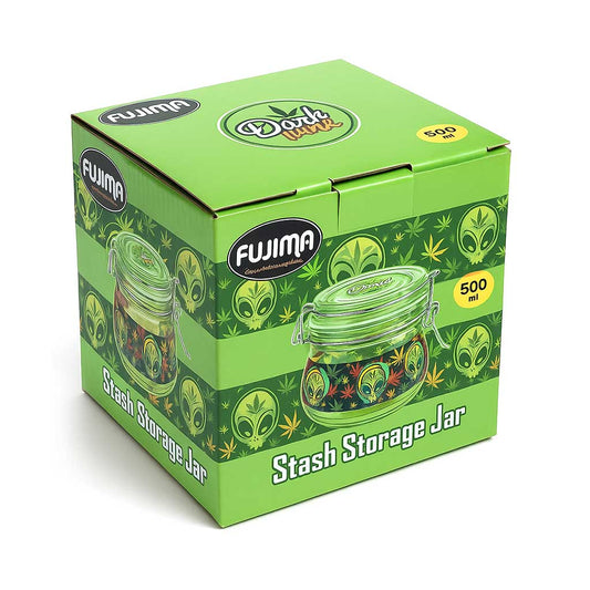 FUJIMA AIRTIGHT GLASS STASH JAR